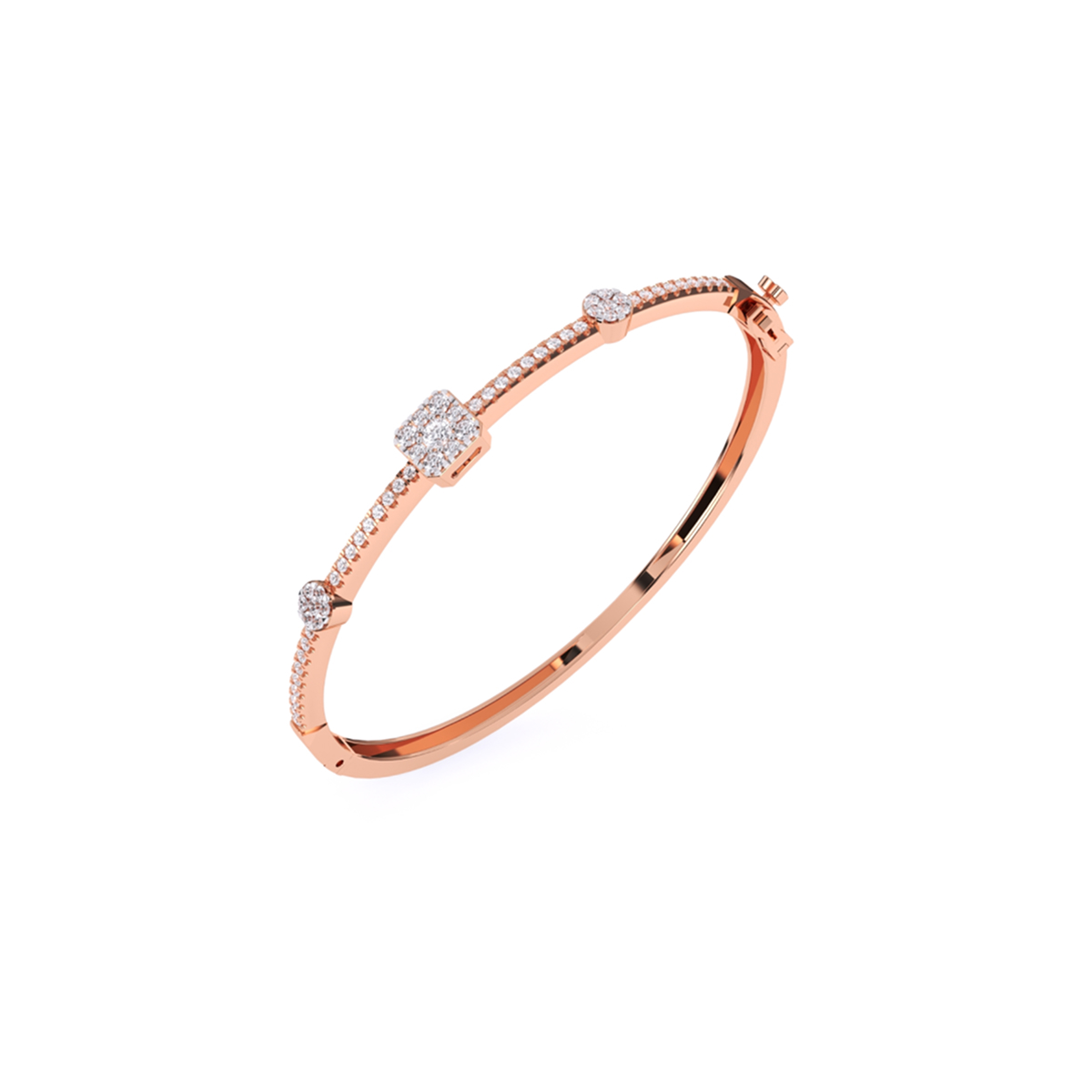 Minimalist Diamond Daily Wear Bracelet